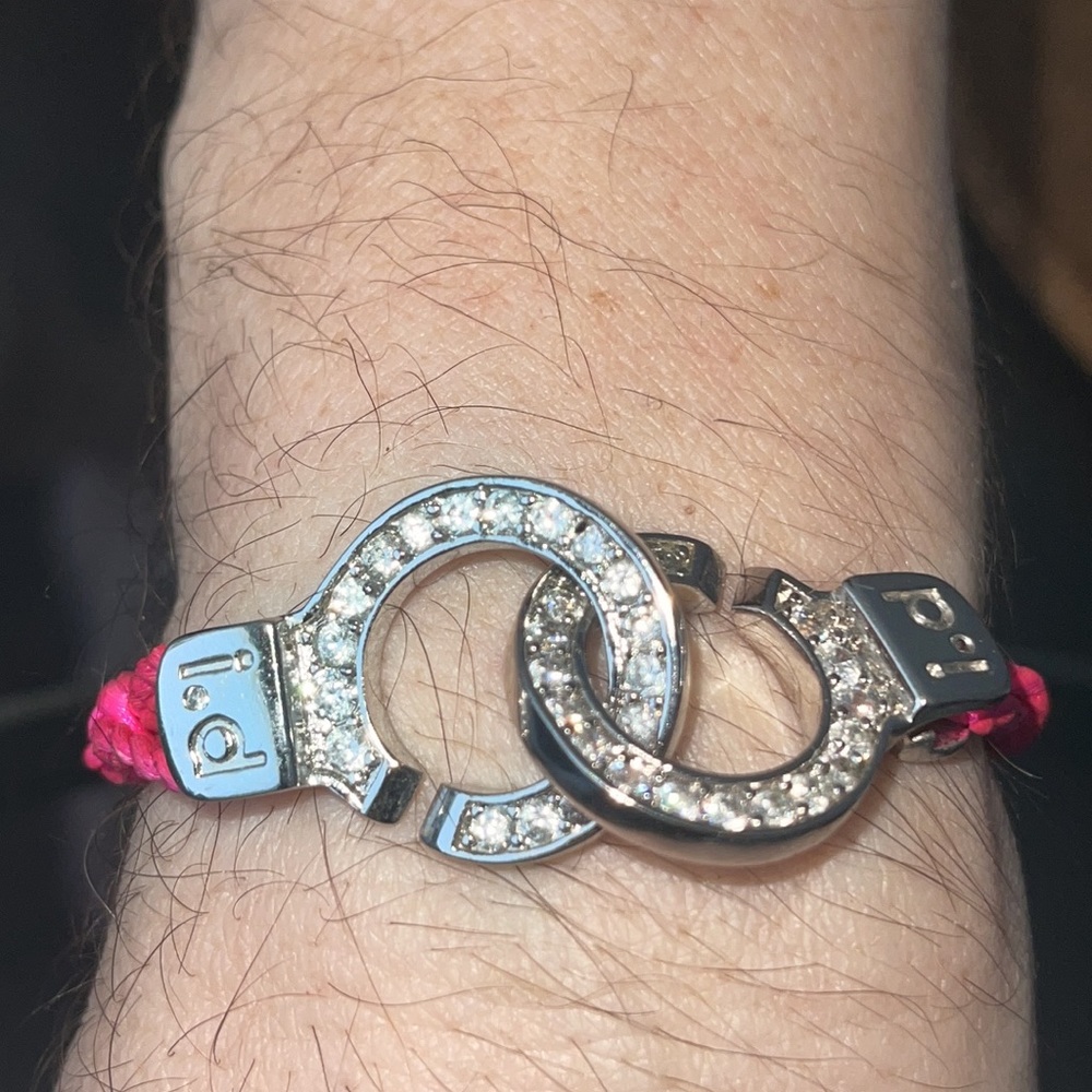 Cuffs of Love Bracelet Hand Cuff CZ Bracelets XLarge